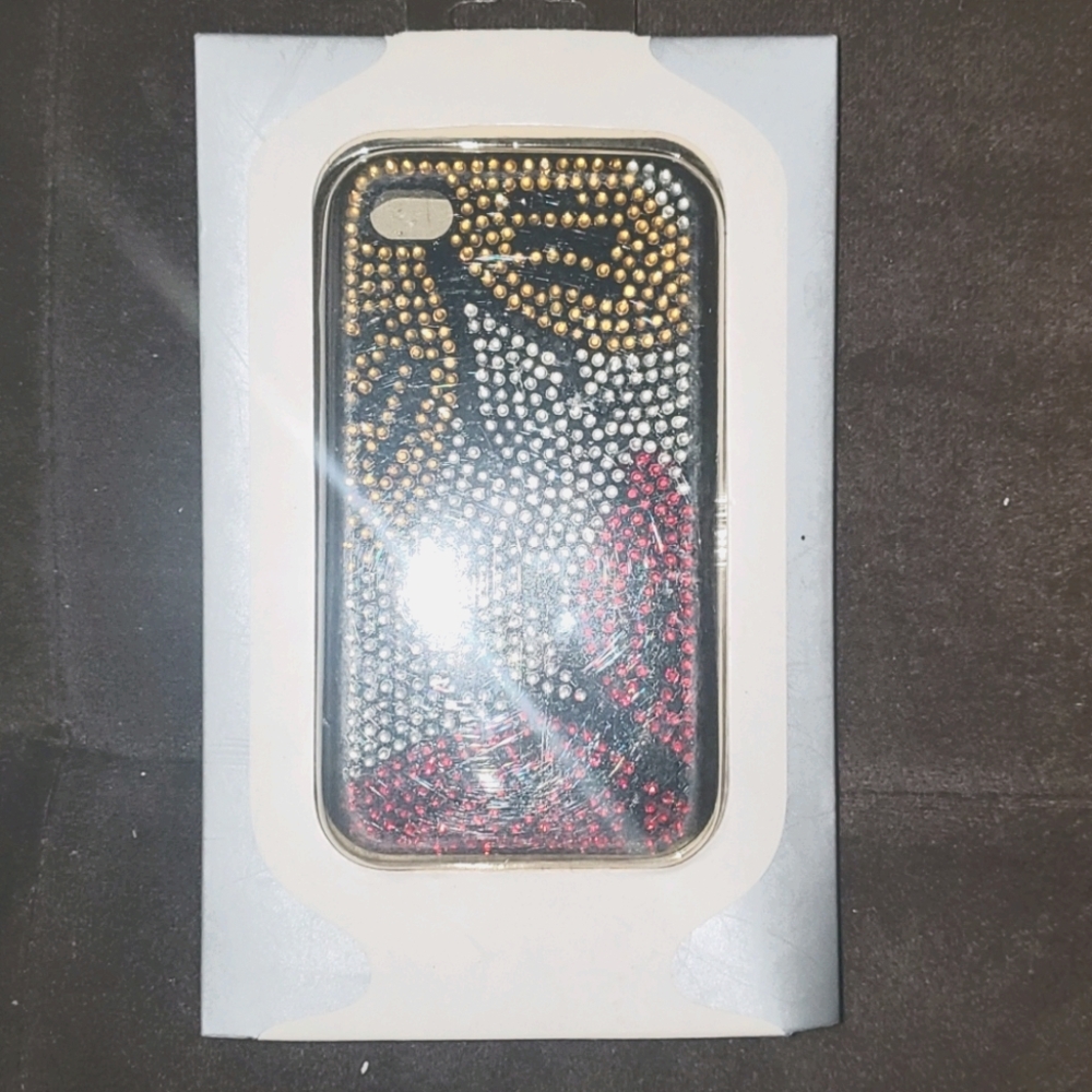 iPhone 4, 4S Rhinestone Butterflies CASE (3-5 - Picture 2 of 6
